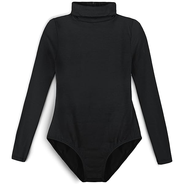 Amazon.com: Capezio girls Girls' Team Basic Turtleneck Long